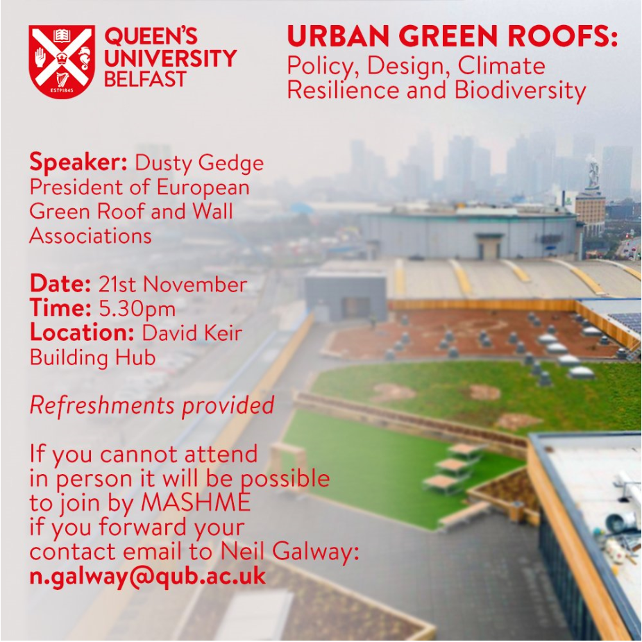URBAN GREEN ROOFS: Policy, Design, Climate Resilience and Biodiversity