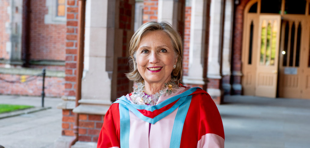 Secretary Hillary Rodham Clinton appointed Chancellor of Queen’s University Belfast