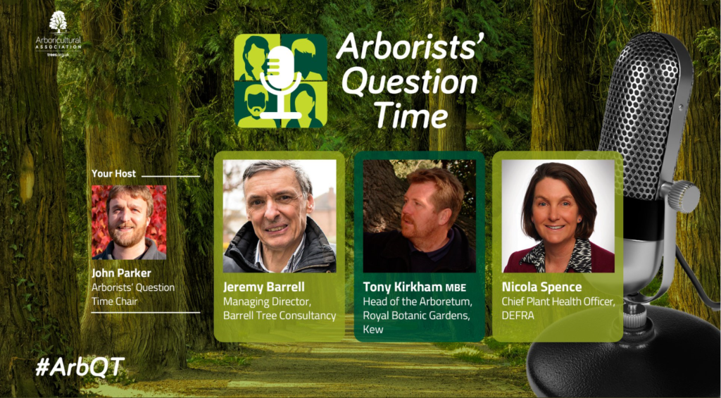 Arborists’ Question Time: What do you consider to be the most important issue in arboriculture today?