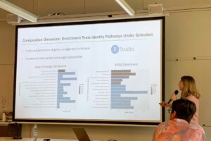 Rosalin Simpson presenting at EMPSEB