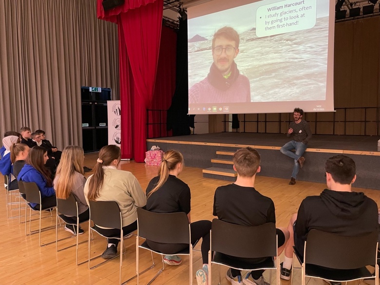 Aberdeen University’s Arctic researchers visit local school